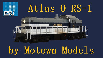 Atlas O RS-1 with LokSound 5 L