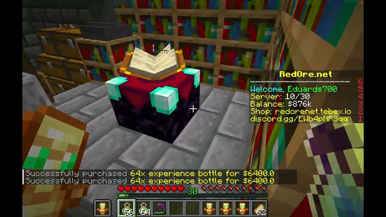 Playing my minecraft server (110) RedOre.net