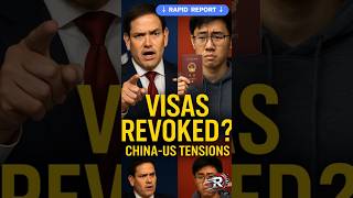 “US to Revoke Chinese Student Visas | Marco Rubio’s Crackdown on CCP Infiltration”| US visa policy |