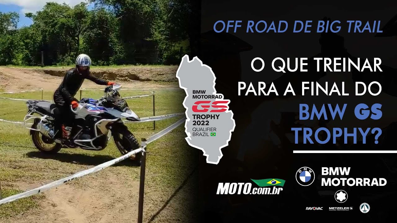 Off road de Big Trail O que treinar para a final do BMW GS Trophy