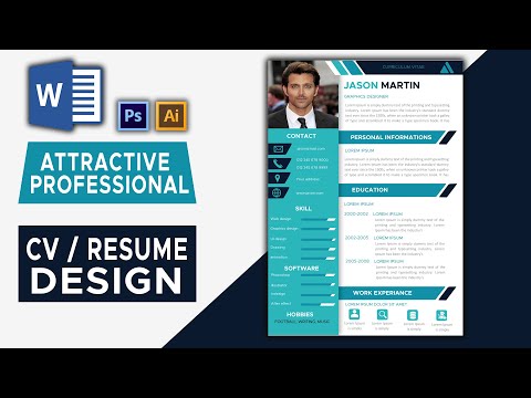 Modern-Attractive-graphical-CV-or-Resume-Design-in-ms-word-|-printabl