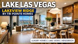 Lake Las Vegas  Lakeview Ridge By Tri Pointe Homes 959k Luxury Homes For Sale Henderson Plan 2