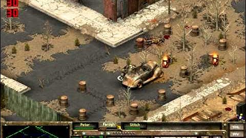 Fallout Tactics Walkthrough Part 1 Brahmin Woods