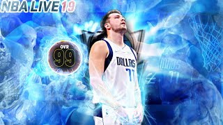 NBA LIVE 19 LUKA DONCIC BUILD IS MAGICAL