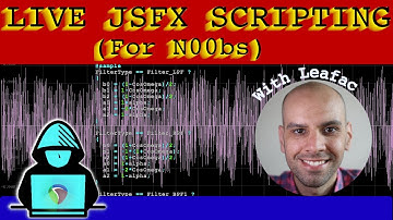 JSFX Scripting tutorial for beginners Pt. 10 (w/ Leafac)
