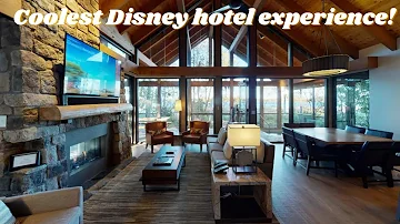 Disney's Wilderness Lodge's Copper Creek Cascade Cabins Room Tour & Hotel Tour (2022)!
