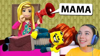 ПРАНКИ НАД МАМОЙ в ROBLOX!