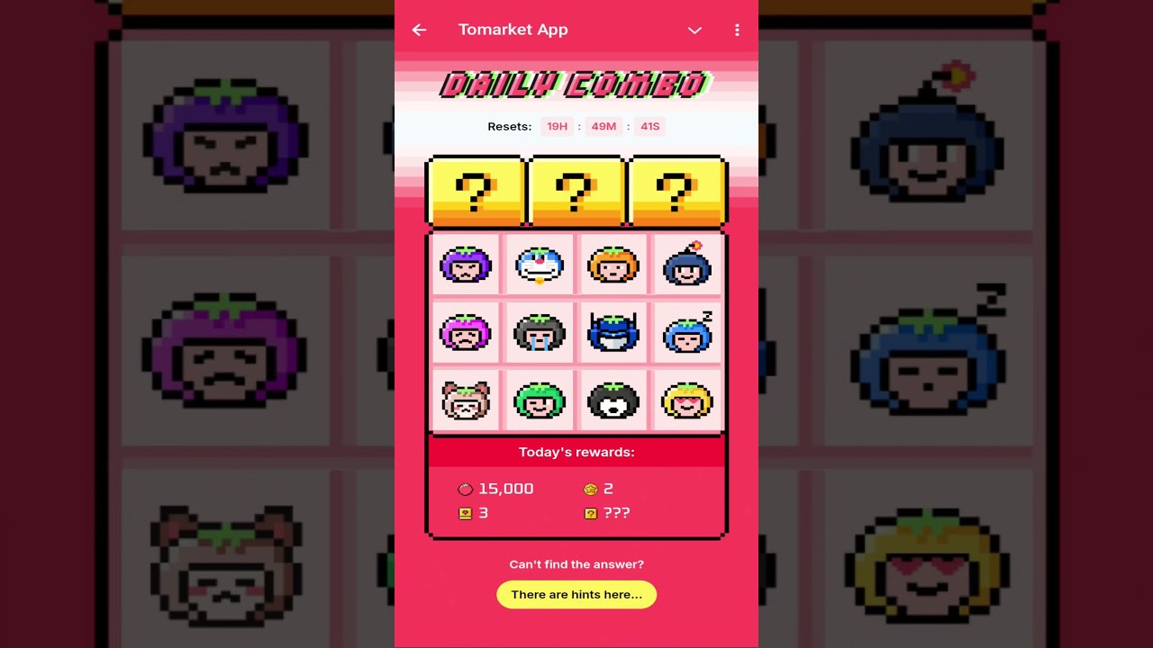 Tomarket daily combo 28 October