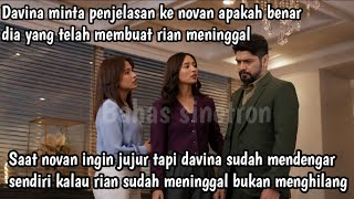 Finally Davina Knows That Rian Has Passed Away And Didnt Just Disappear  Terikat Janji Today