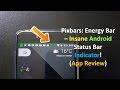 Pixbars: Energy Bar - Insane Android Status Bar Indicator! (Quick App Review) | GraphicFlow