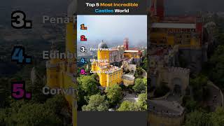 5 Most Incredible Castles #castle #incredible #travel #ranking
