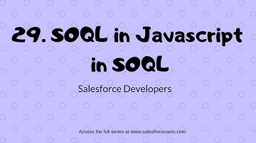 SOQL in Javascript in Visualforce