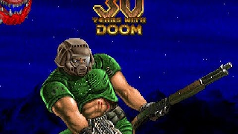 Doom 1.666 Registered  Demo Loop Attract Mode DOSBox