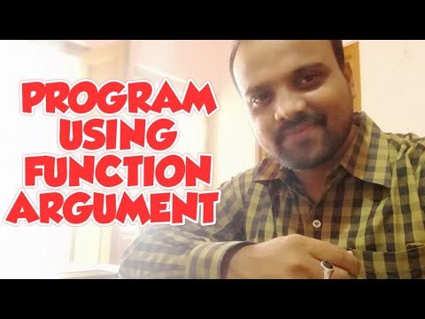STD - 9 COMPUTER PROGRAM USING FUNCTION ARGUMENT