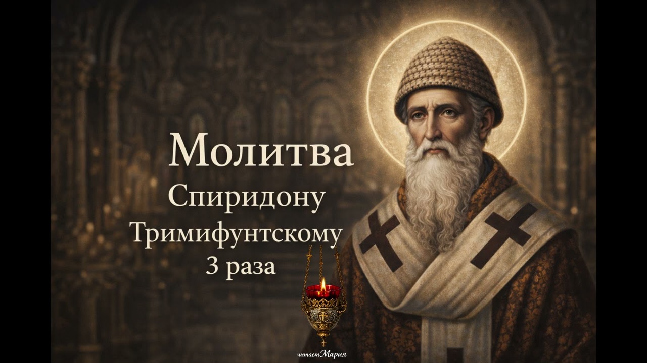 Молитва святителю Спиридону Тримифунтскому о помощи.