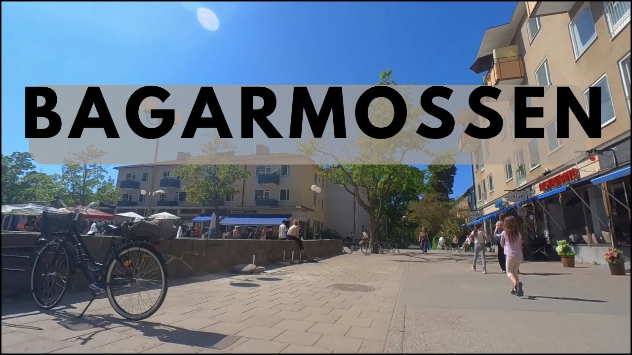 Bagarmossen Stockholm - Virtual walk