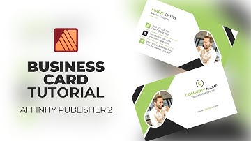 How to Design a Professional Business Card in Affinity Publisher 2 | Step-by-Step Tutorial