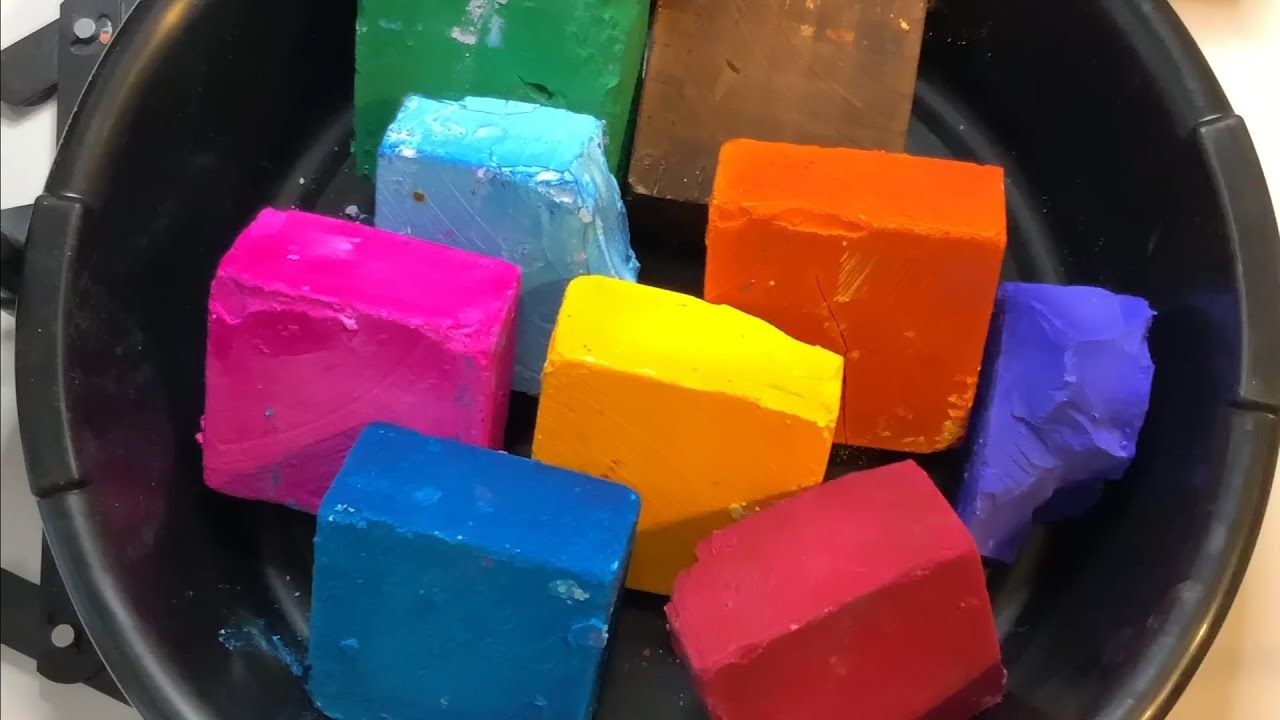 Soft Melting Dusty Muticolours OG BSN Chalk Crush Compilations🍮