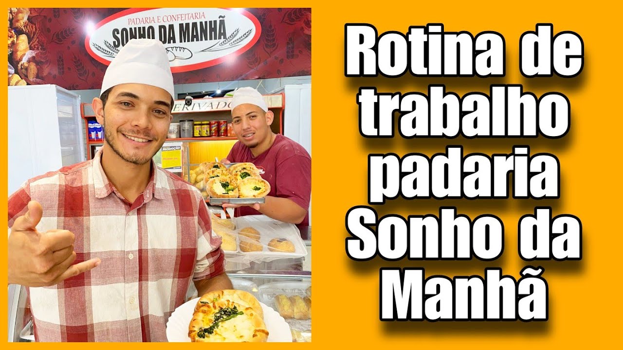 PADARIA: Um pouco do nosso trabalho na Sonho da manhã