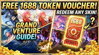 DO NOT WASTE IT! ❌ How to Get Free 1688 Token Voucher & Best Skins To Choose! (Honor of Kings) screenshot 2