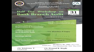 Half Day Workshop on Bank Branch Audit