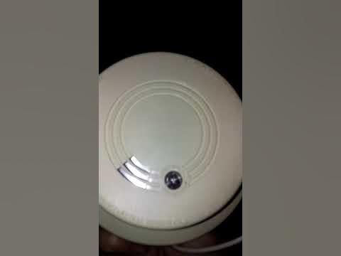 Firex model g-6 smoke detecter - YouTube