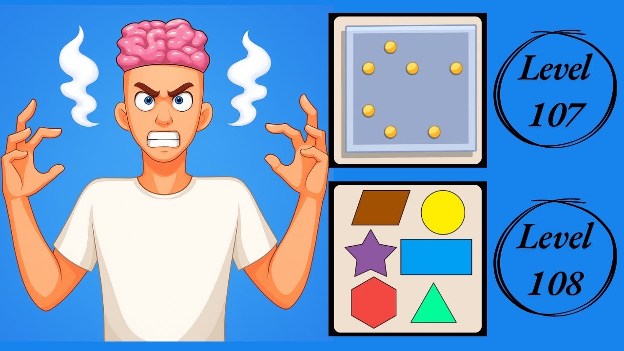 IQ Boost : Level 107 , 108 – How to Solve? (Walkthrough)
