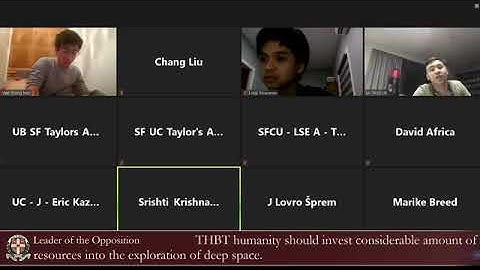 Cambridge IV 2020 Semifinal 1
