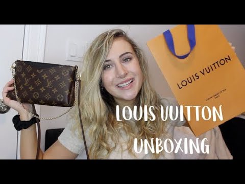 LOUIS VUITTON PALLAS CLUTCH UNBOXING 