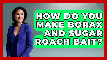 How Do You Make Borax And Sugar Roach Bait? - Insects and Invaders