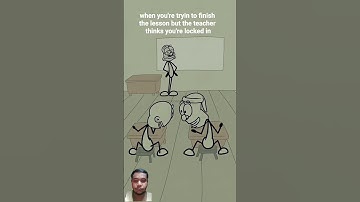 was just trying to get to break time break time 😅(4k memes)#memes #shorts #animation #funnyvideo