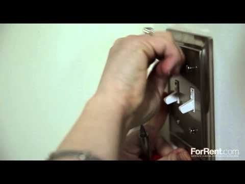 How To Replace Light Switch Faceplate Covers