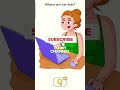 Where are here kids? dop2 (delete one part)#dop2 #shorts #game #video