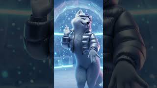 POV: Arctic Fox dancing in an IGLOO! 🦊❄️ | KISS OF LIFE Challenge