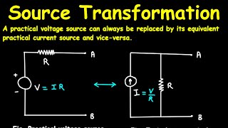 Source Transformation Explained: A Beginner's Guide to Circuit Analysis | Network Theory Net Worth