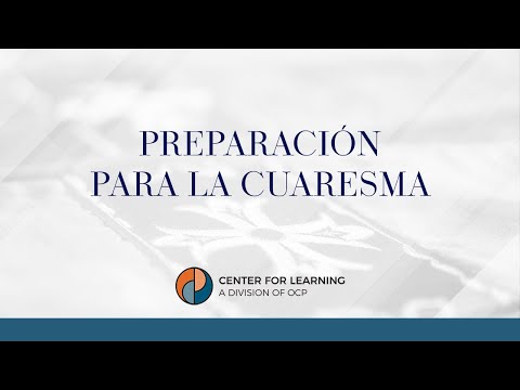 Sesión de Preparación para la Cuaresma