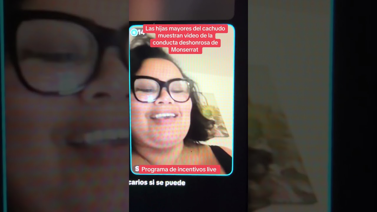 Las hijas de melcochita muestran video de la infidelidad de Monserrat 