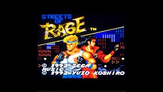 Streets Of Rage On SEGA Gamegear