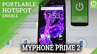 How to Set Up Portable Hotspot in myPhone Prime 2 |HardReset.info screenshot 5