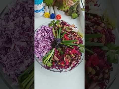 3 салата из красной капусты за 5 минут. Ешь и худей!