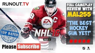 NHL 16 Review (XBox One) Full Match with Gameplay Review