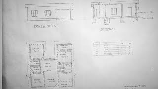 what's plan, section, elevation of a structure- Malayalam.