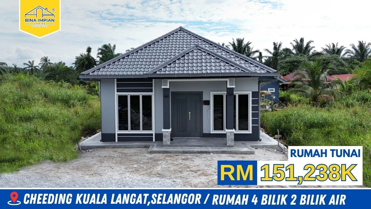 Rumah atas tanah sendiri Tunai | Rumah raya