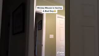 Mickey Having A Bad Day