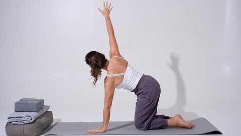 Thoracic rotation in quadruped - thread the needle