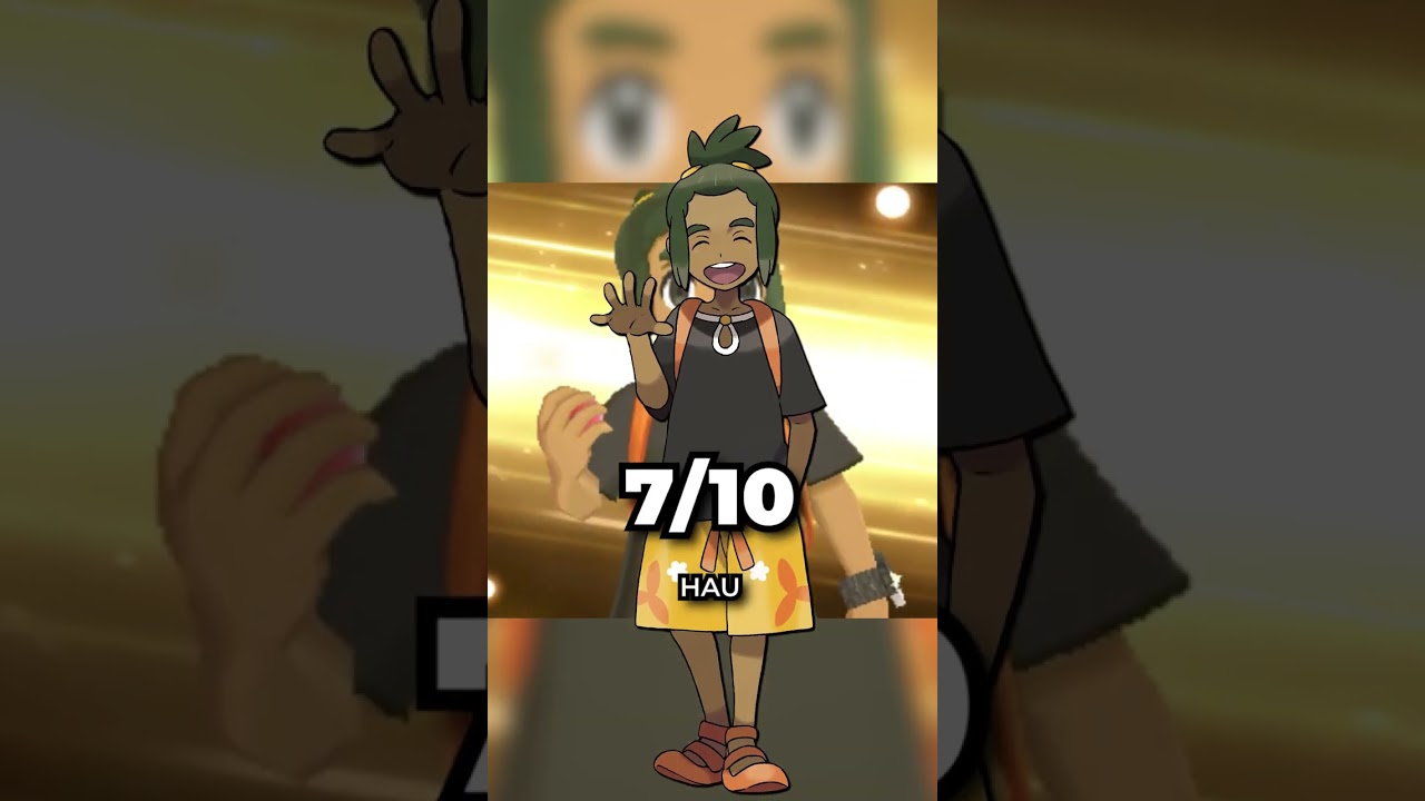 Rating ALL the Rivals in Pokemon!