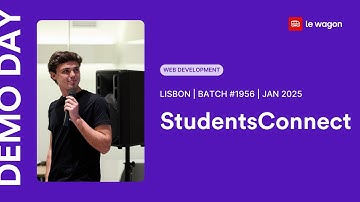 Lisbon Demo Day | #1956 Web Development | StudentsConnect