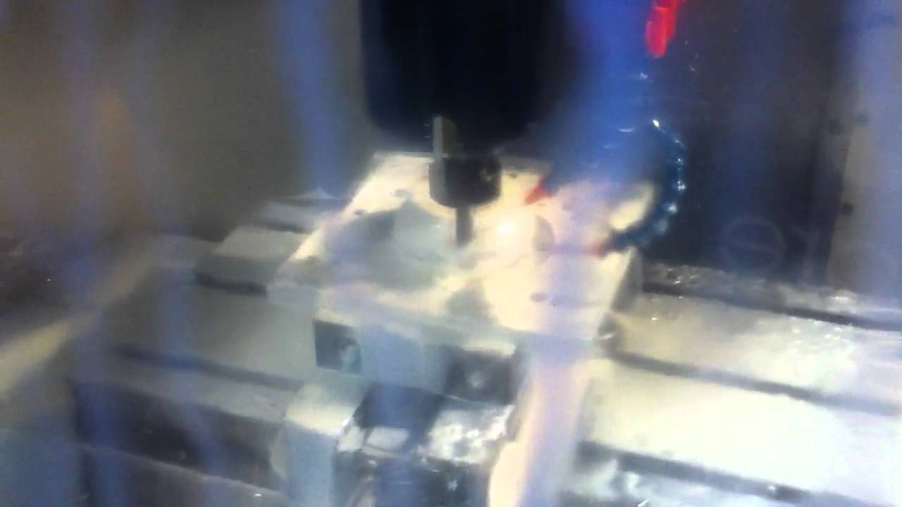 Hi-Speed 3D surfacing of aluminum sphere