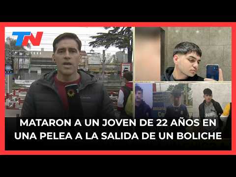 EZEIZA | 22-year-old man killed leaving a nightclub: he was struck in the head with a rock