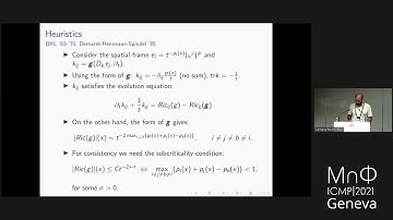 ICMP Thematic Session 3 -  General Relativity (a)
